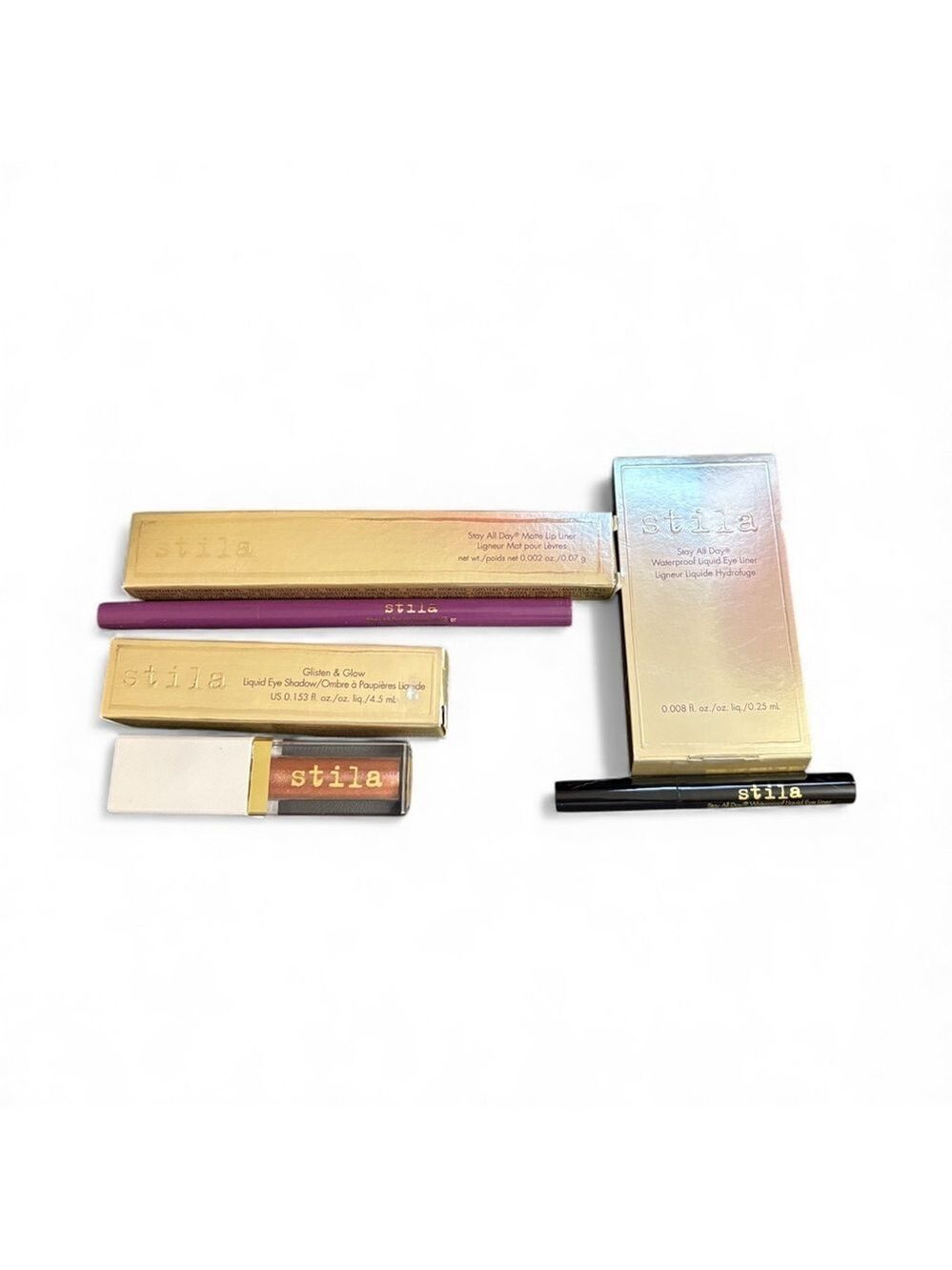 Stila Eye Shadow, Eye Liner, and Lip Liner NIB